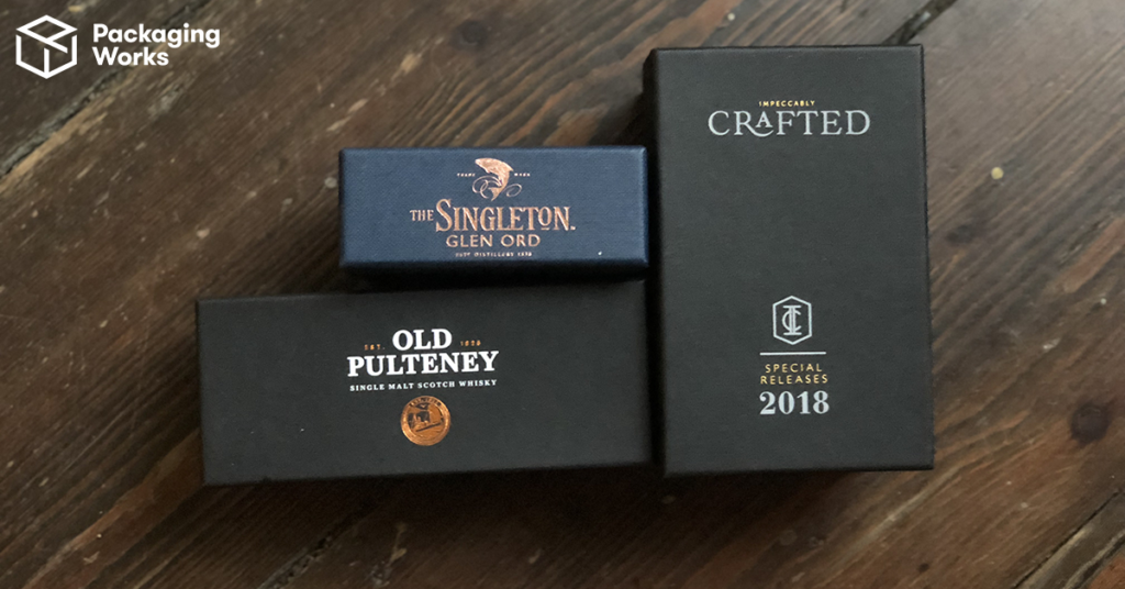 sample alcohol packaging
