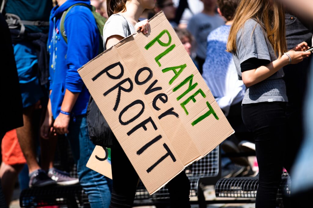 Planet over profit 